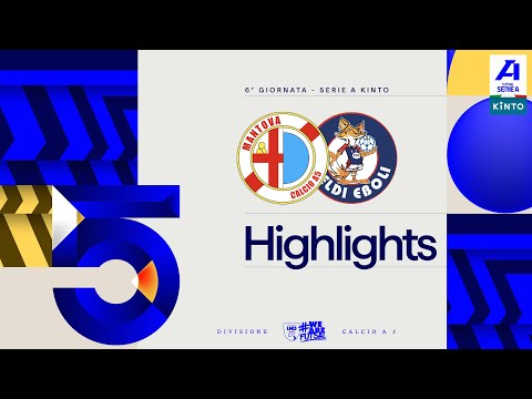Saviatesta Mantova-Feldi Eboli 4-7 | Goals and highlights | Matchday 6 | Serie A KINTO 2025/2026