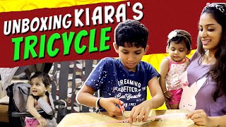 Unboxing Kiara's Tricycle 🛴 | Installation & Review 🥳 | Diya Menon