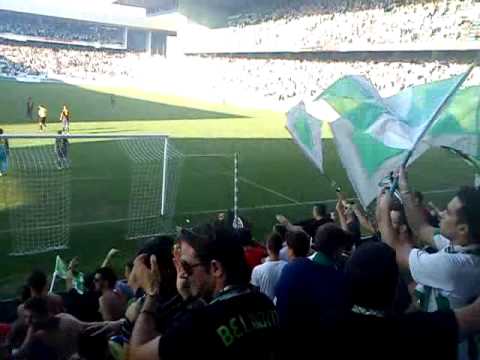 Gol de Joselu Cordoba CF 1-0 FC Barcelona B - Fondo Sur