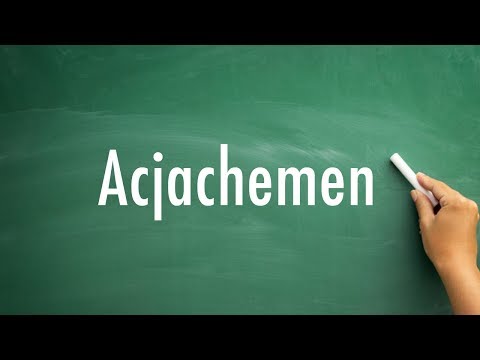 How do you pronounce acjachemen