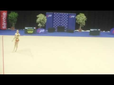 Océane Michel corde National B 16-17 Championnat de France Chambéry 2017