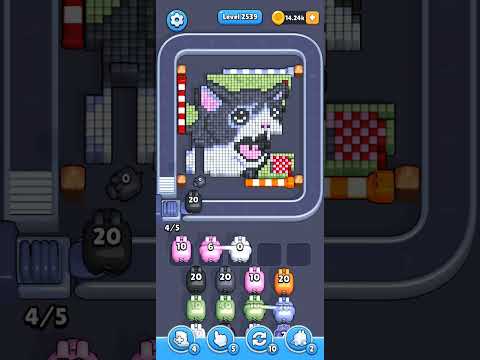 Pixel Flow Level 2539 Walkthrough