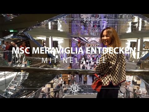 Nela Lee & Freundinnen an Bord unserer #MSCMeraviglia
