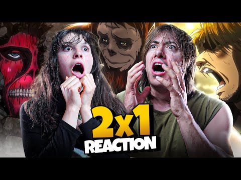 The BEAST TITAN | Attack On Titan Season 2 Episode 1 | 2x1 First Time Reaction