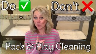 How To Clean Your Pack & Play