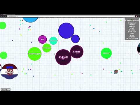 AGAR.IO | TOP 10:SSÄ! | w/ Glyffi