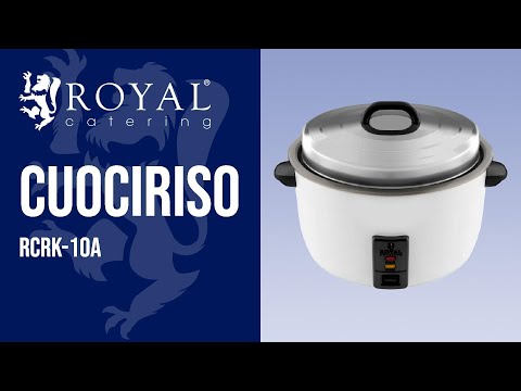 Video - Cuociriso - 23 Litri - 3000 W - Royal Catering