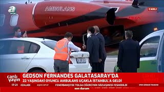 Galatasaray'ın Yeni Transferi Gedson Fernandes İstanbul'a İşte Böyle G