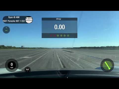 ESMOTOR Porsche Overall 1/2 mile World Record Run 227.9 mph (366 km/h)