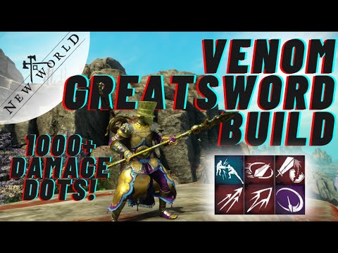 ~Season 5 ~ Venom Greatsword Build Guide ~ 1000 damage DOTS! ~
