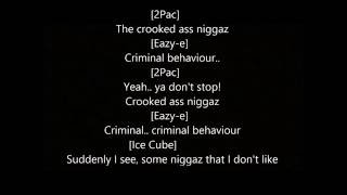 2pac - Crooked Ass Nigga ft Stretch Lyrics (HQ)