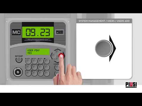 Adding users on the Piusi Self Service MC AdBlue™ unit