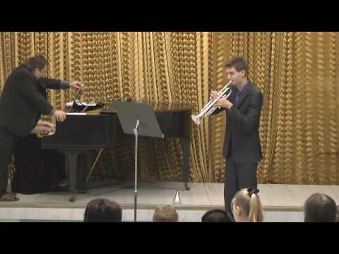 Ondřej Hnízda trubka - třídní předehrávky ZUŠ Krnov