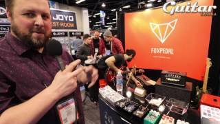 Video thumbnail for NAMM 2017: Foxpedal display their new pedals on their first NAMM visit by Guitar
