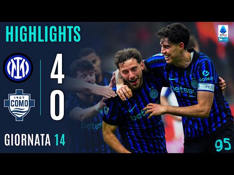 Video highlights della Inter vs Como ( a ) - Giornata 14 - Fantacalcio e fantamedie