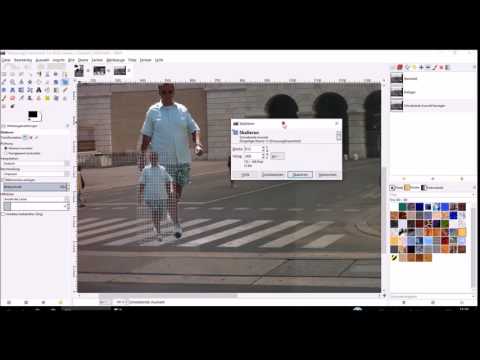 GIMP-Tutorial - 14 Skalieren Werkzeug