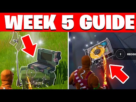 How To Complete All Week 5 Resistance Quests - All week 5 Challenges Guide in Fortnite