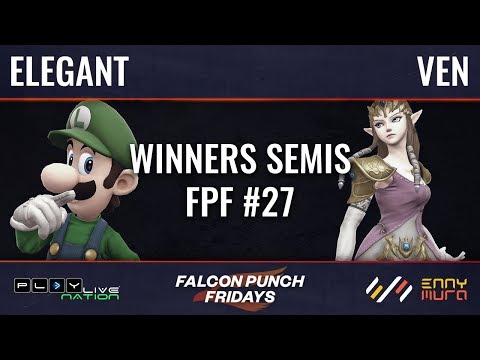 BSD | Elegant (Luigi) vs SUGOI | ven (Zelda) - Winners Semis (FPF27)