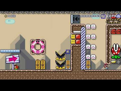 One Screen Puzzle #4 by kiraaa - Super Mario Maker 2 - No Commentary 1bx