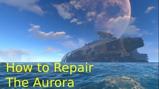 How to Repair the Aurora - Extinction Event Avoided Achievement - Subnautica