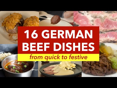 16 German Beef Dishes - Traditional German Beef Recipes
