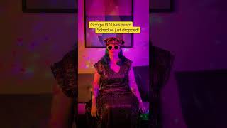 Oh, did the #GoogleIO Livestream Schedule just drop?