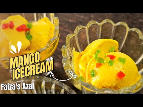Mango Ice Cream Kaise Banaye Bahot Hi Creamy aur smooth ban ke tayar hota hai| #mangoicecreamathome