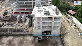 Construction progress of Apartment complex Novyi Fort