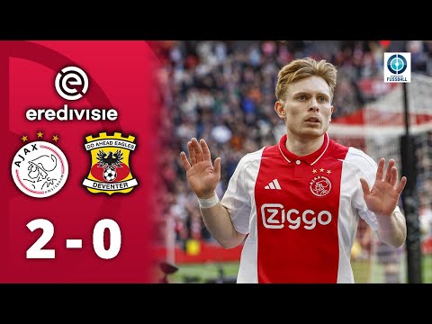 Edvardsen trifft und entscheidet das Spiel gegen seinen Ex-Club! | Ajax Amsterdam - Go Ahead Eagles