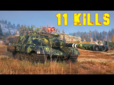 World of Tanks AMX 50 Foch (155) - 11 Kills | 1 vs 5