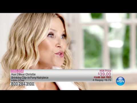 HSN | Beauty Expert Event featuring Christie Brinkley Hair2Wear 09.15.2016 - 12 PM