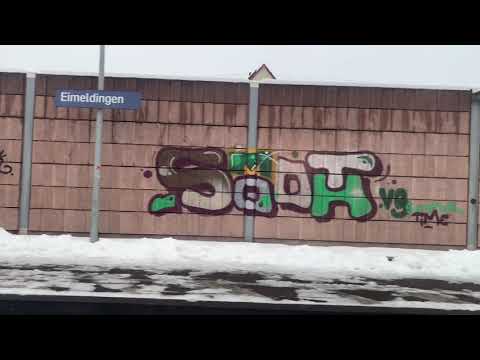 17/01/2021 By Train to Bad Basel to Freiburg