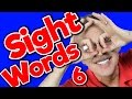 New Sight Words 6 | Sight Words Kindergarten | High Frequency Words | Jump Out Words | Jack Hartmann