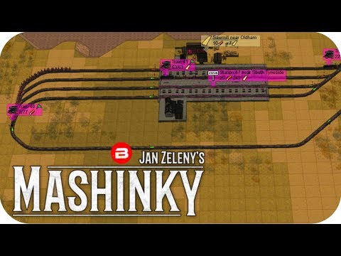 MASHINKY Gameplay - NO TRAIN FLIP BIG BOYS JUNCTIONS! - Tycoon Trains Simulator/Railroad Tycoon #12