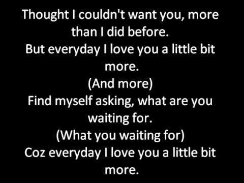 JLS - love you more, with lyrics