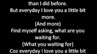 JLS - love you more, with lyrics