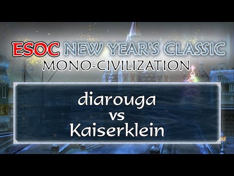 [AoE3] diarouga vs Kaiserklein − SEMI-FINALS − ESOC New Year's Classic