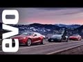  Ferrari F12 vs Lamborghini Aventador vs Aston Mar...