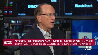 BlackRock CEO Larry Fink: U.S. is very close to a recession and may be in one now