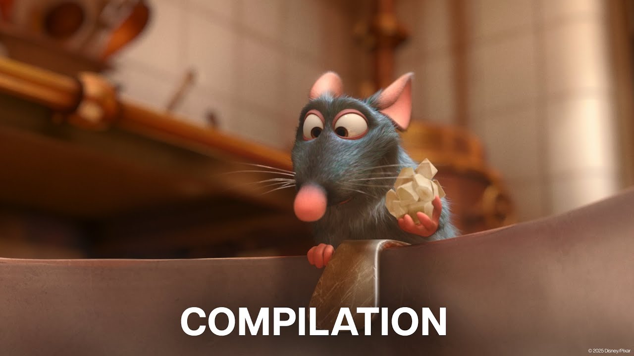 Animated Food Never Looked So Good! | Pixar Food Compilation