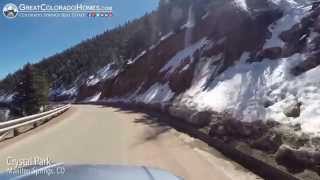 preview picture of video 'Scenic Drive through Crystal Park in Manitou Springs, Colorado'