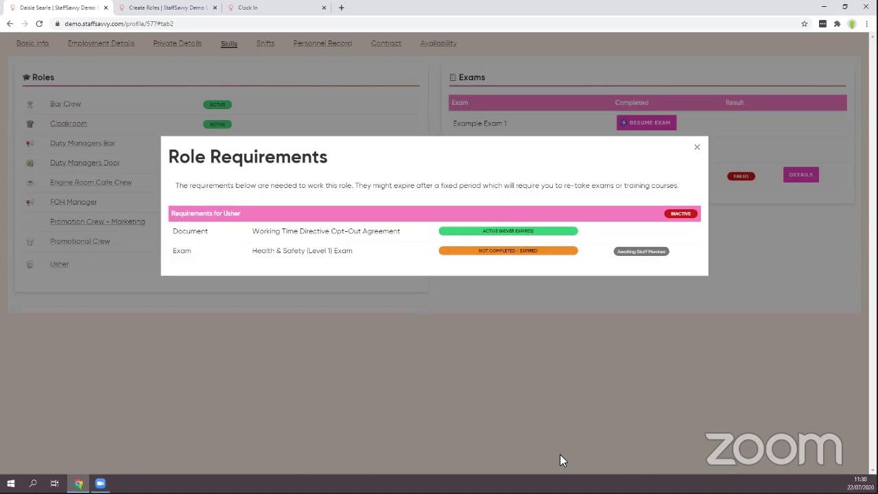 StaffSavvy 30-min Speed Demo