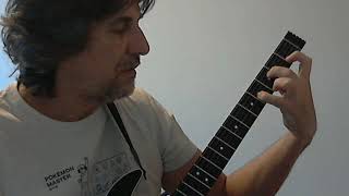 Allan Holdsworth. The first chords of Nevermore. From UK's first album.