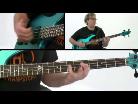 Bass Gutiar Lesson - #50 - Stu Hamm - 50 Pro Bass Grooves
