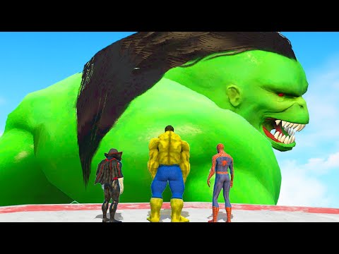 The Hulk 2099 vs Incredible Hulk x Spiderman - What If