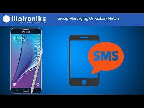 Group Messaging on the Galaxy Note 5 - Fliptroniks.com