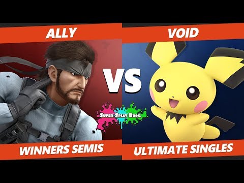 Smash Ultimate Tournament - CLG | Void (Pichu, Roy) Vs Ally (Snake) Splat Bros. SSBU WS