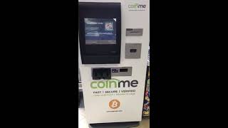 How to use a Bitcoin ATM!! Coinme/ Uptoken ICO live until nov. 10th