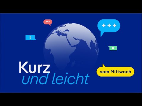 德語學習視頻 | Kurz und leicht vom 19.02.2025 | mit deutschen Untertiteln (Deutsch lernen mit Videos | Kurz und leicht vom 19.02.2025 | mit deutschen Untertiteln)