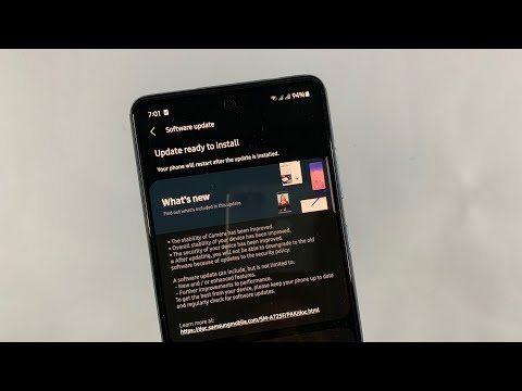 Samsung Galaxy A72 One Ui 3.1 Latest System Update